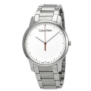 CALVIN KLEINCity Silver Dial Men's Watch K2G2G1Z6